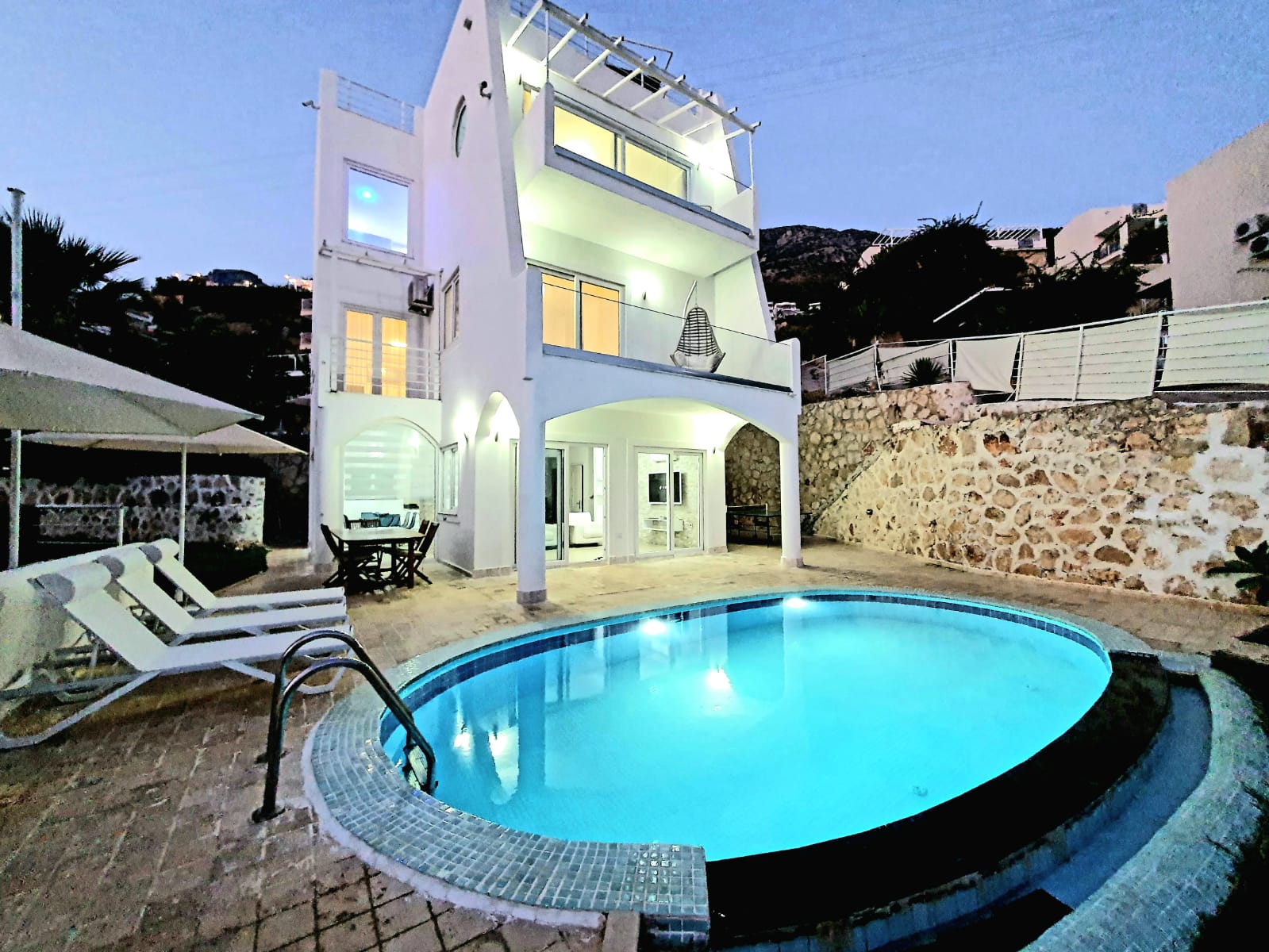 5 Bedrooms Luxury Villa for Rent in Kalkan